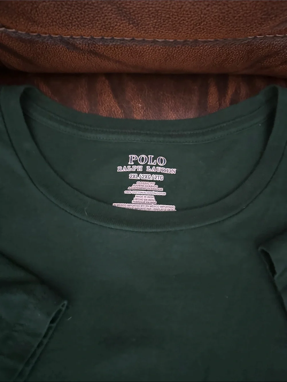 Polo by Ralph Lauren Forest Green Short Sleeve Crew Tee